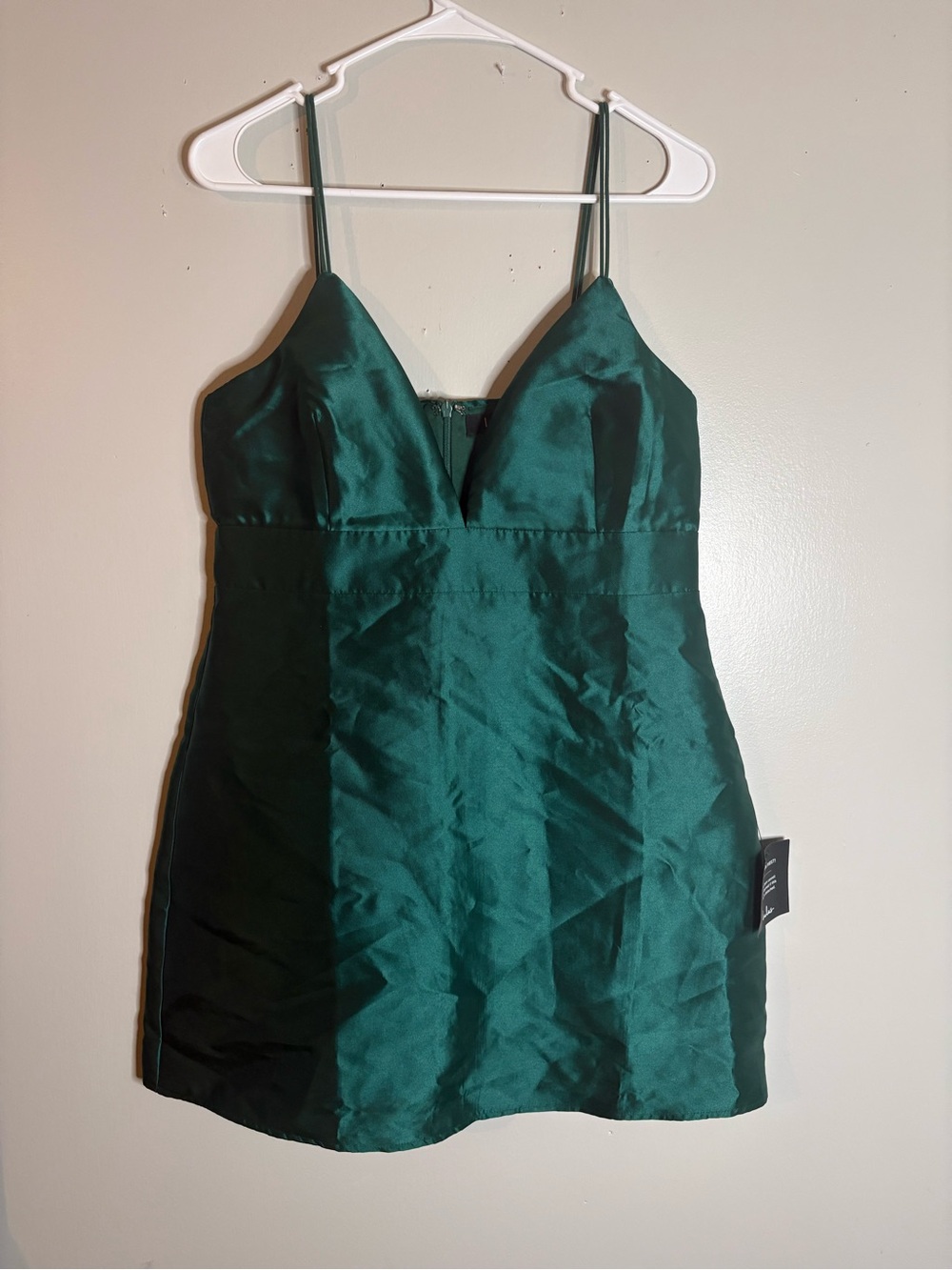 Ladies Green Homecoming Dress